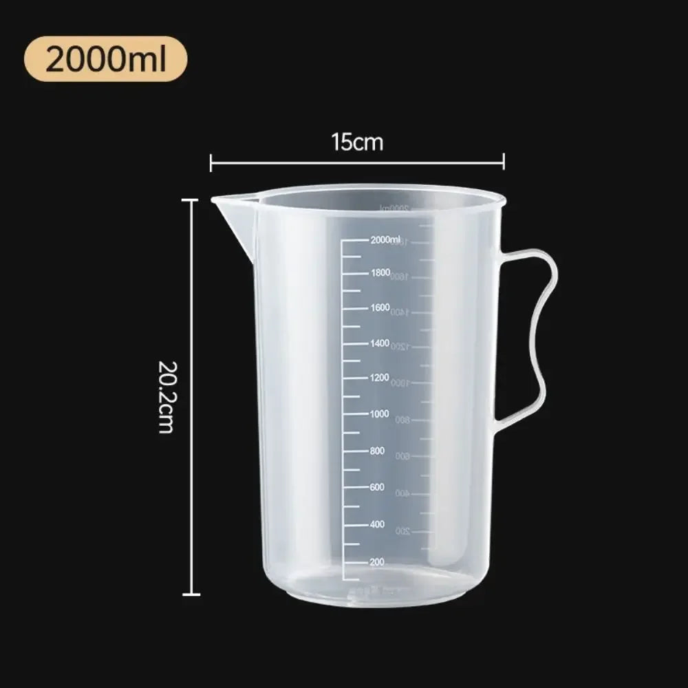 100-5000ml Thickened Plastic Measuring Cup with Scale