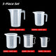 100-5000ml Thickened Plastic Measuring Cup with Scale