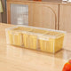 Square Transparent Compartments for Refrigerator