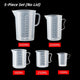 100-5000ml Thickened Plastic Measuring Cup with Scale