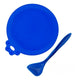 Pet silicone canned lid /long handle canned spoon